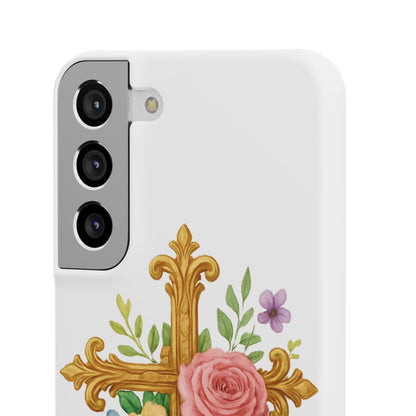 Floral Cross Snap Case for Samsung – Faith in Bloom