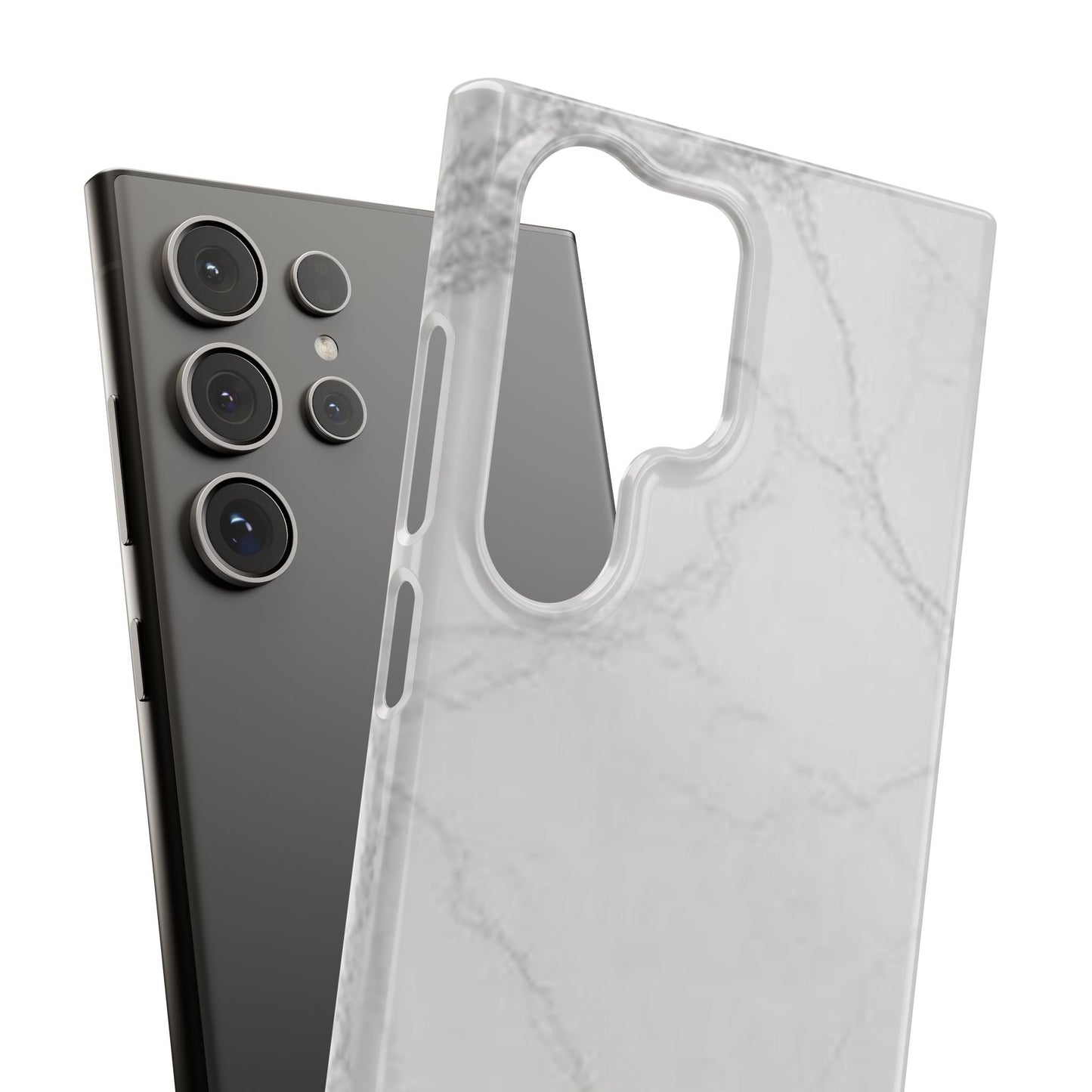 Marble Finish Samsung Snap Case