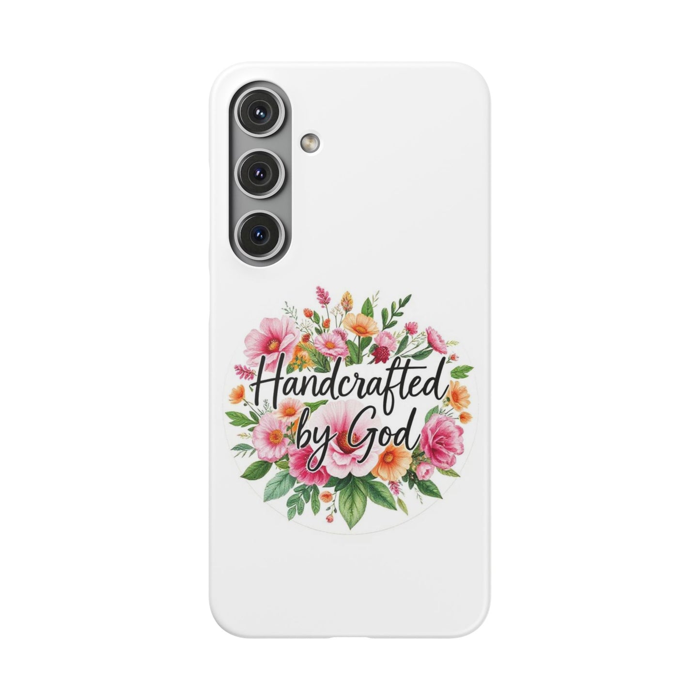 Handcrafted by God Snap Case for Samsung – Fearfully & Wonderfully Made
