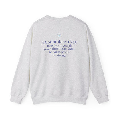 FAITH & Strength – Men’s Scripture Sweatshirt