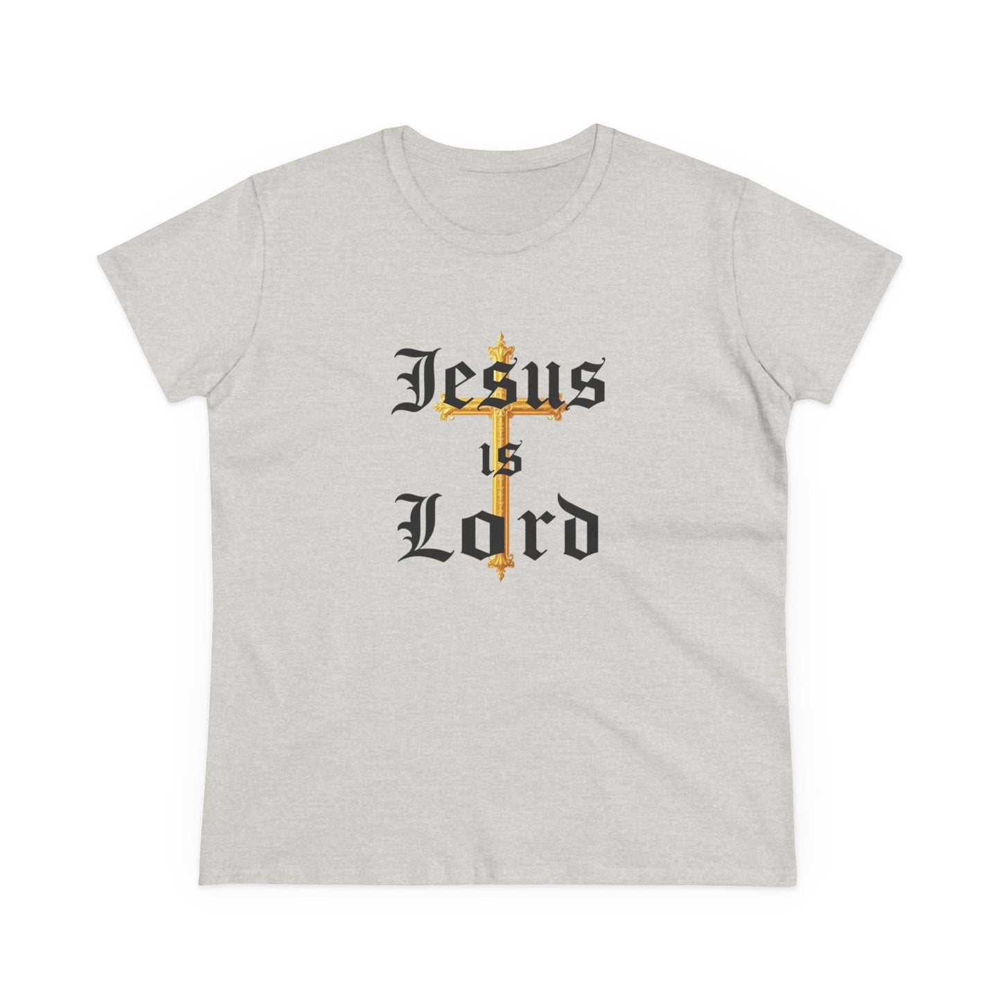 Jesus Is Lord – Women’s Tee of Devoted Faith