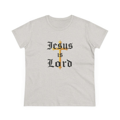 Jesus Is Lord – Women’s Tee of Devoted Faith