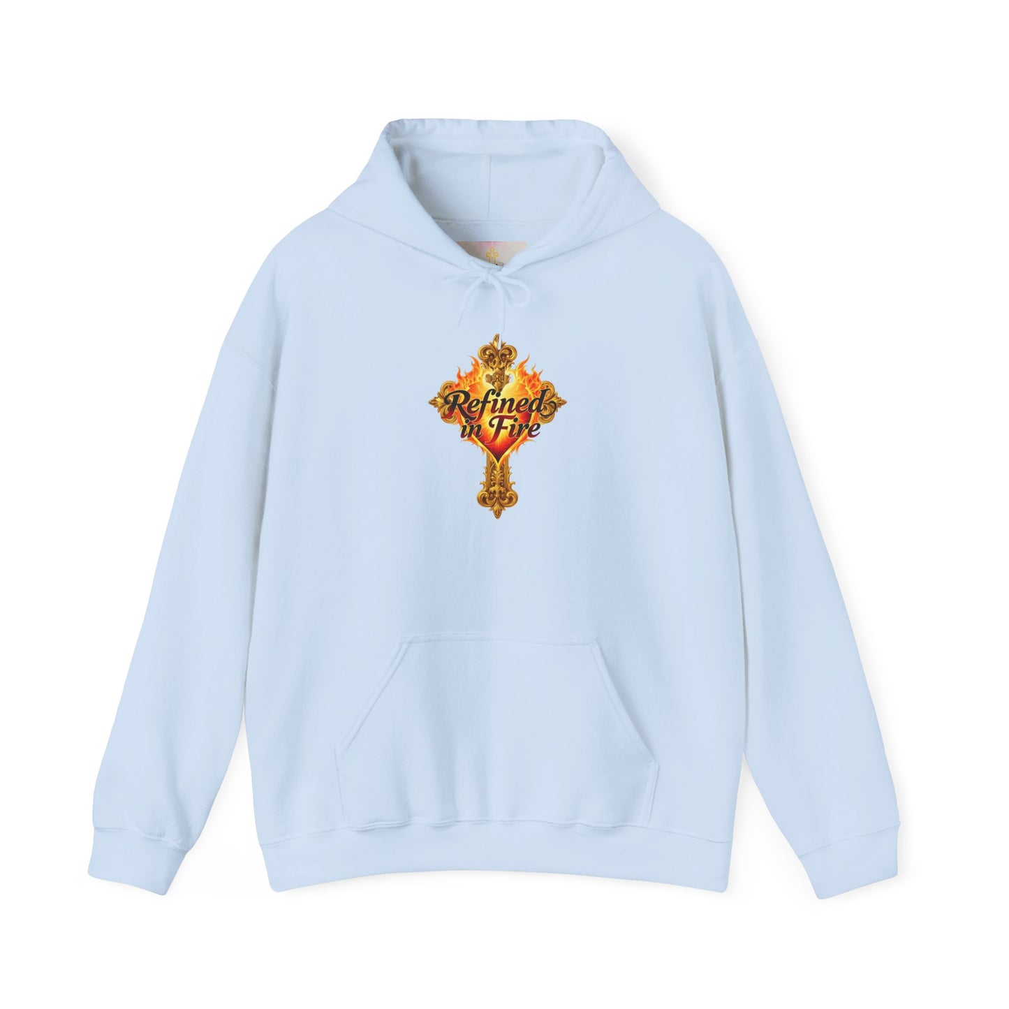Refined by Fire - Women's Ornate Christian Hoodie