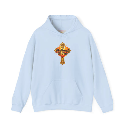 Refined by Fire - Women's Ornate Christian Hoodie