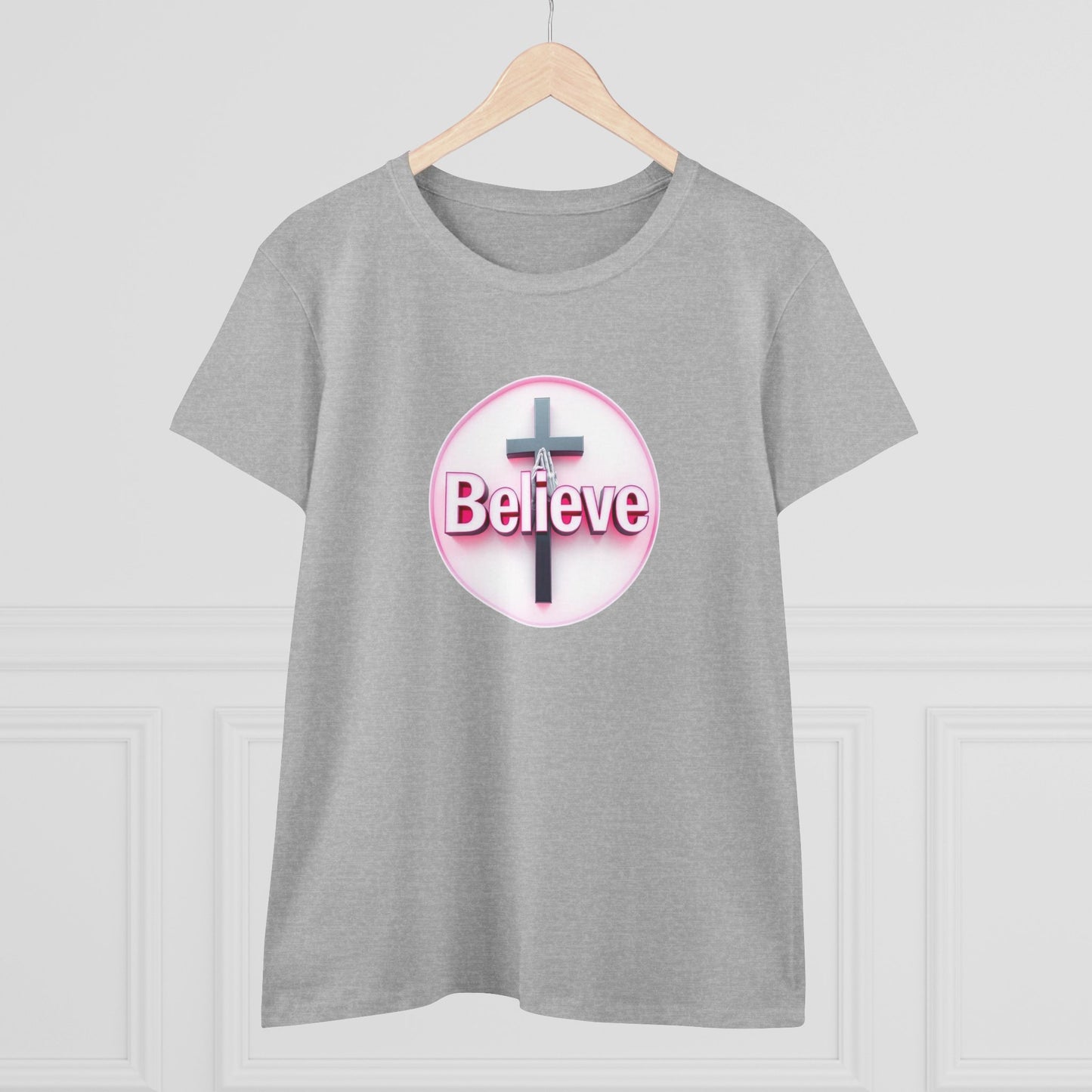 Believe | Women’s Christian T-Shirt with John 11:40