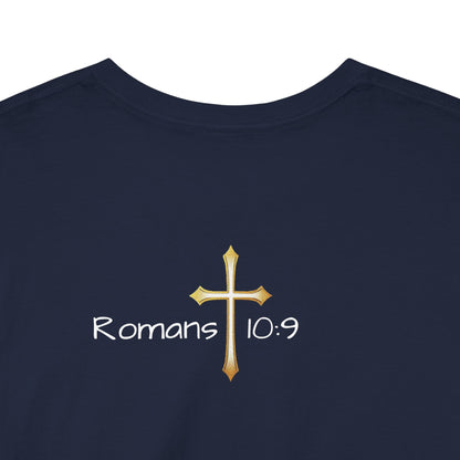 Simple Math of Salvation Men’s T-Shirt – Bold Faith (White Chalk)