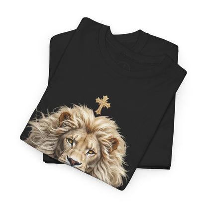 Christ the King (Lion of Judah) — Men's Christian T-Shirt