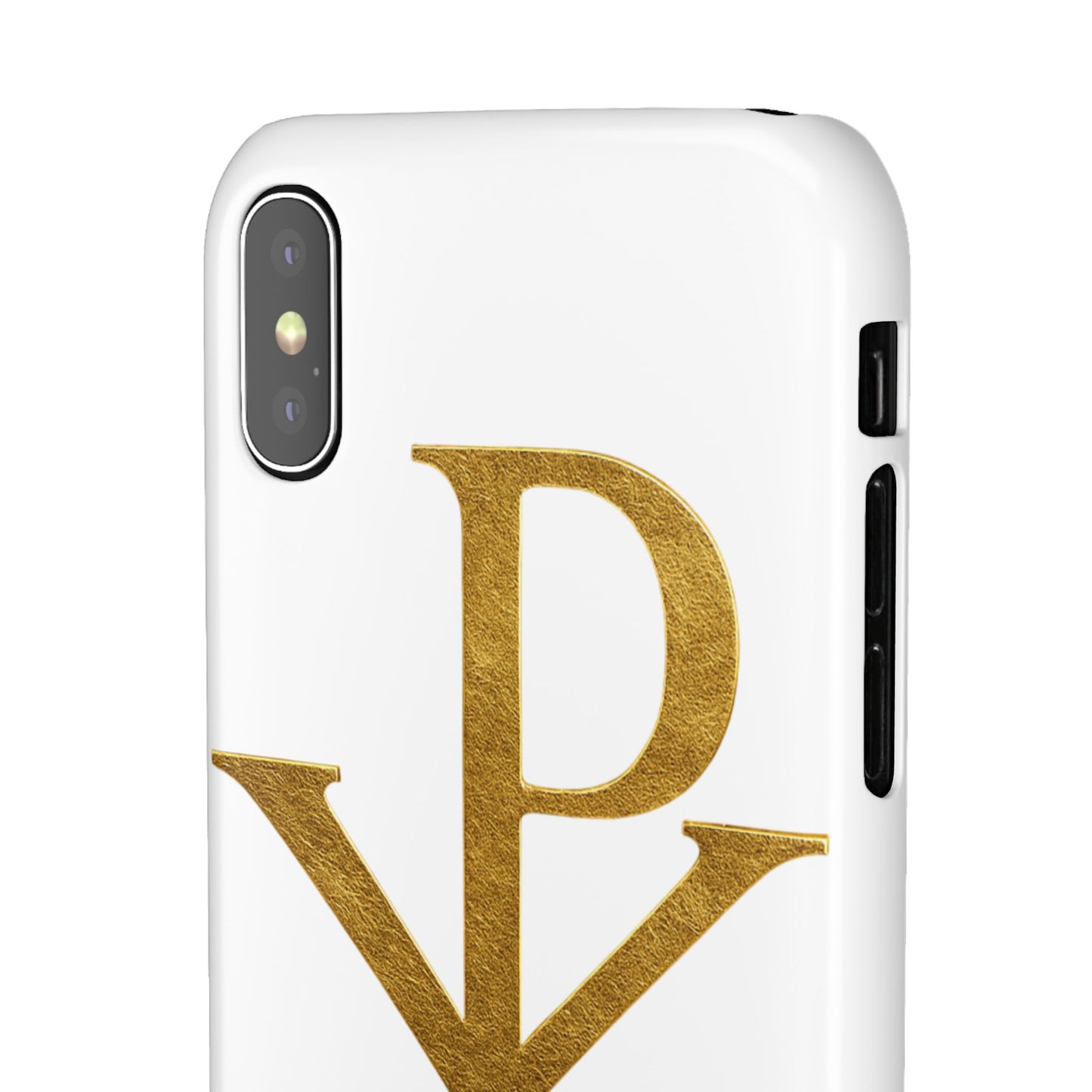 White Chi Rho Snap Case for iPhone – The Way, Truth & Life