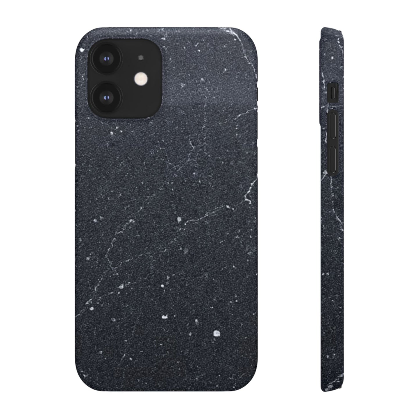 Dark Granite Finish iPhone Snap Case