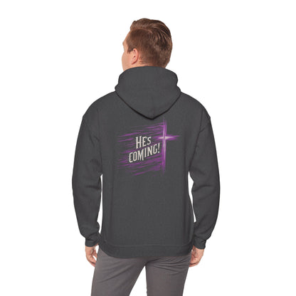 He’s Coming – Men’s Christian Hoodie