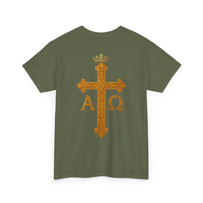 Christ Is King – Lion & Cross Men’s Christian Tee
