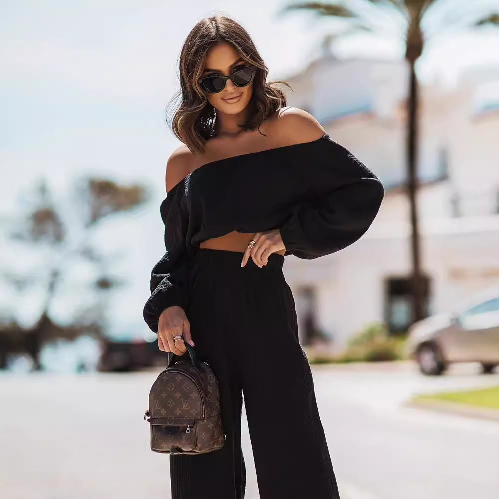 Elevated Composure Top and Pants Set