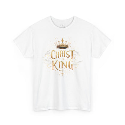 Christ is King Crowned - Men's Christian T-Shirt