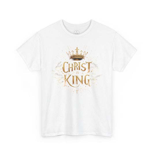 Christ is King Crowned - Men's Christian T-Shirt