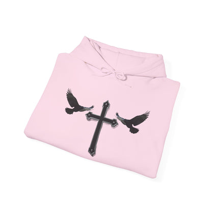 Guided by Grace – Cross & Crows Women’s Hoodie