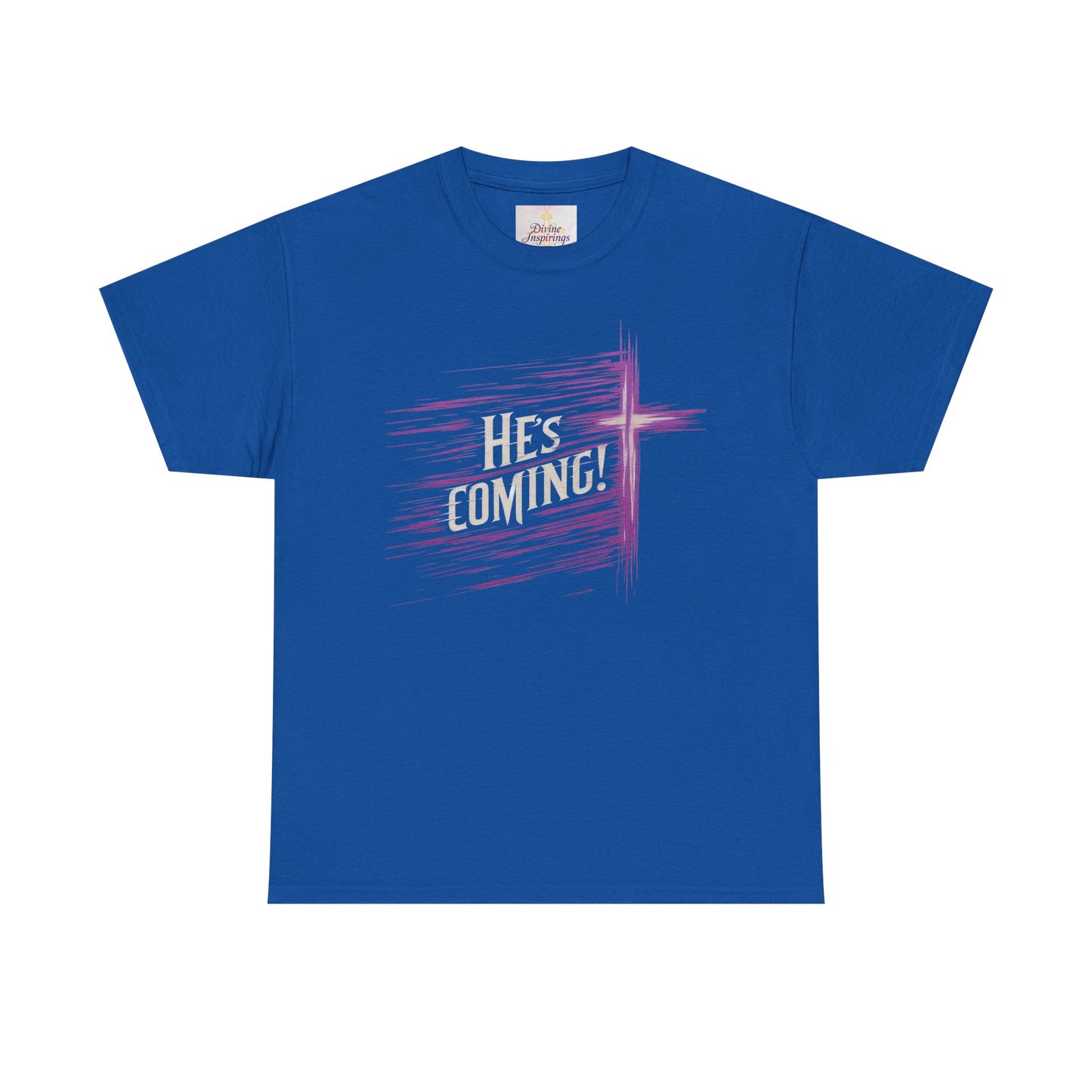 He’s Coming – Bold Christian Women’s Tee