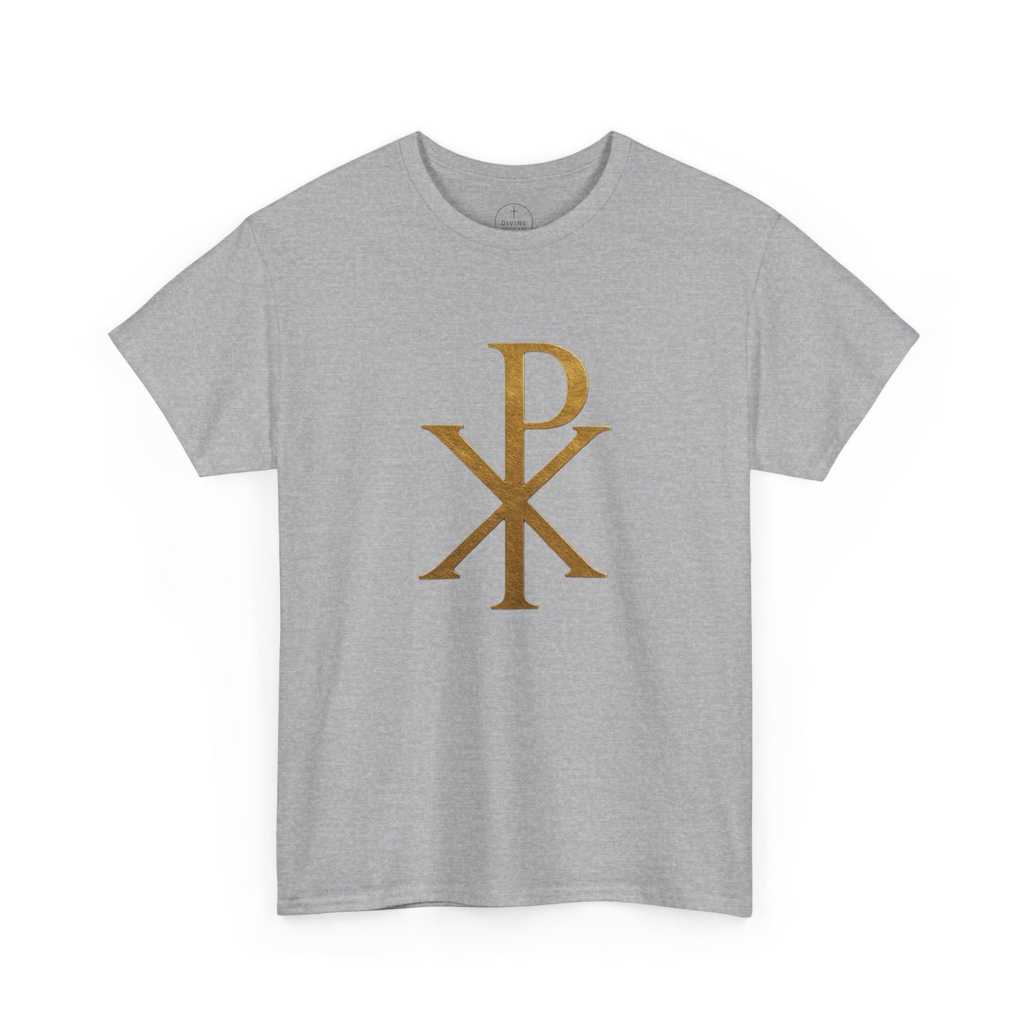 Chi Rho (Gold) - Men's Christian T-Shirt