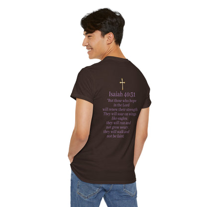 Men’s “Hope” Tee – Bold Scripture Design | Isaiah 40:31