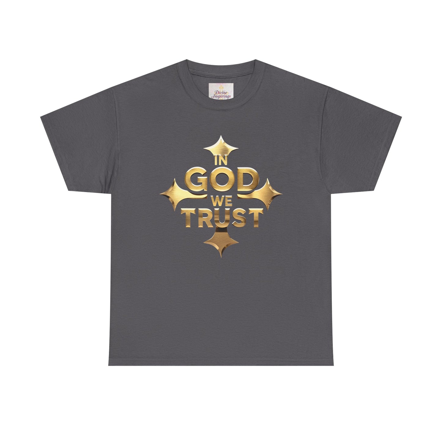 In God We Trust (Gold)- Woman's Christian T-Shirt