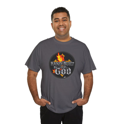 Hand Built By God - Men's Christian T-Shirt