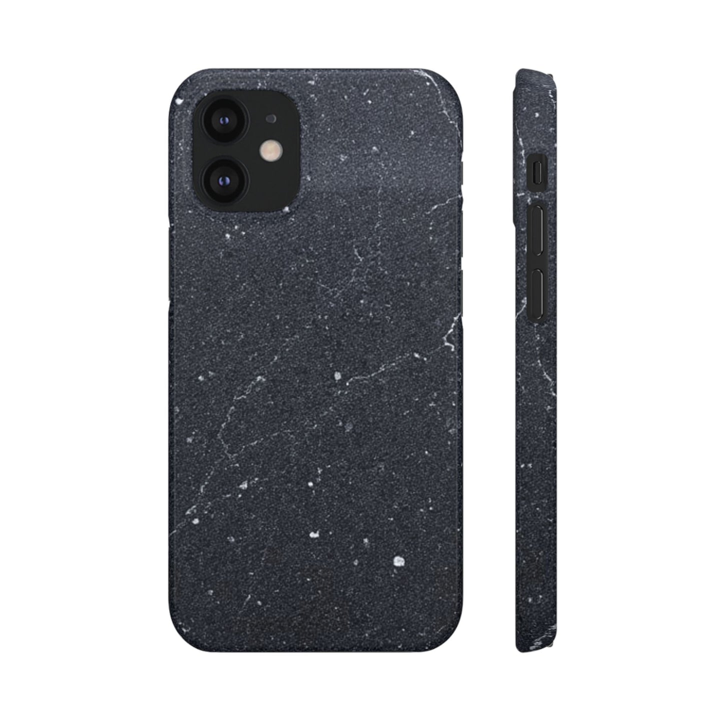 Dark Granite Finish iPhone Snap Case
