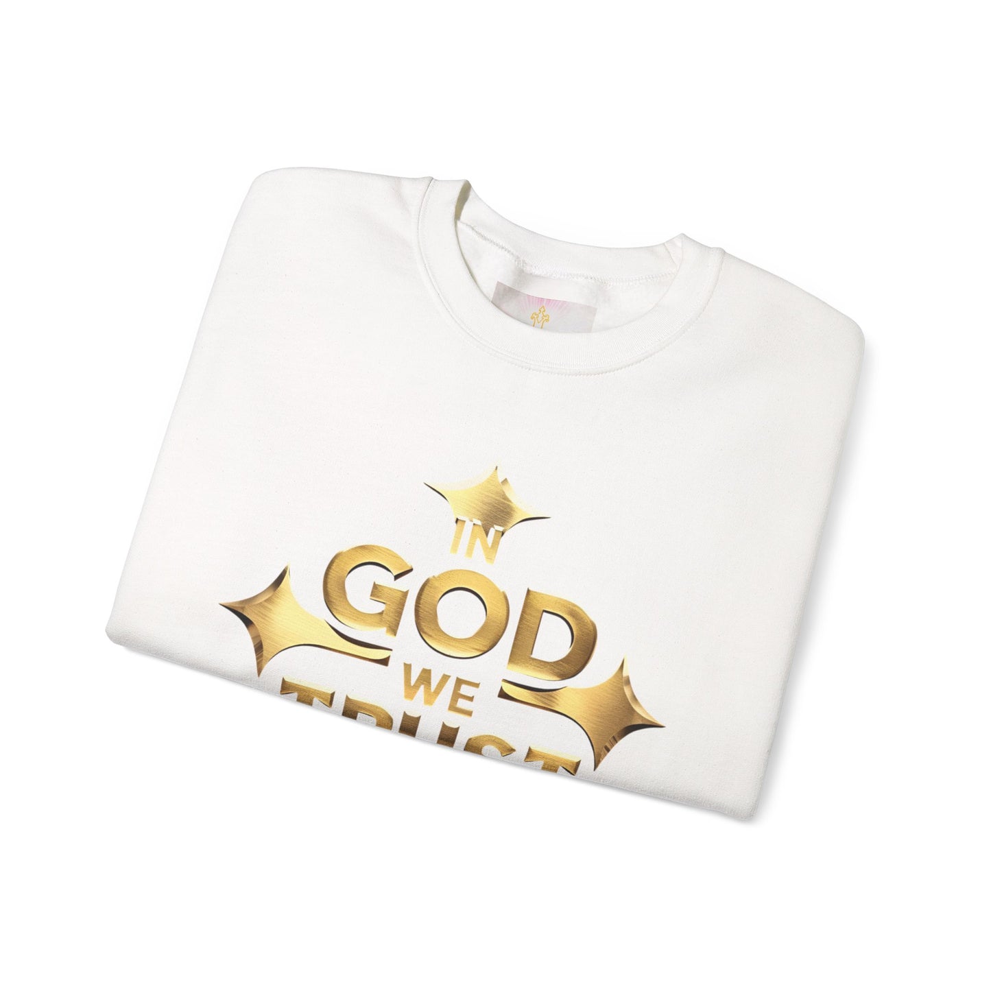 In God We Trust (Gold) - Women’s Christian Sweatshirt