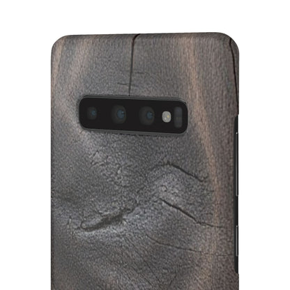 Dark Wood Grain Samsung Snap Case