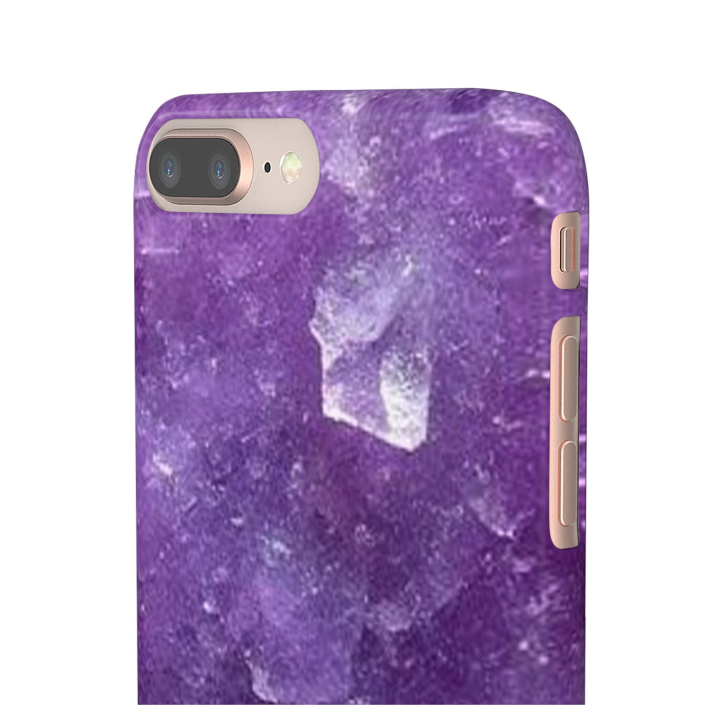 Amethyst Crystal Finish iPhone Snap Case