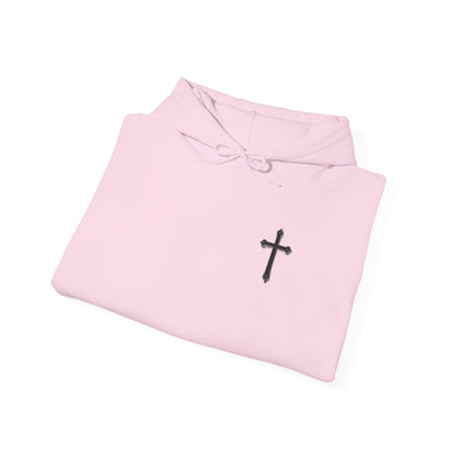 Black Cross Women’s Hoodie – Christian Apparel