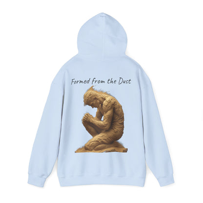 Formed from the Dust | Men’s Christian Hoodie with Genesis 2:7