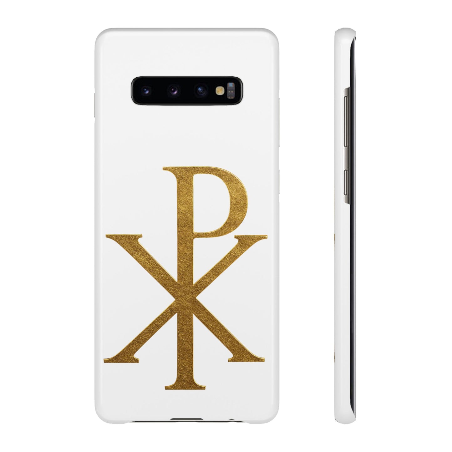 White Chi Rho Snap Case for Samsung – Guiding Light