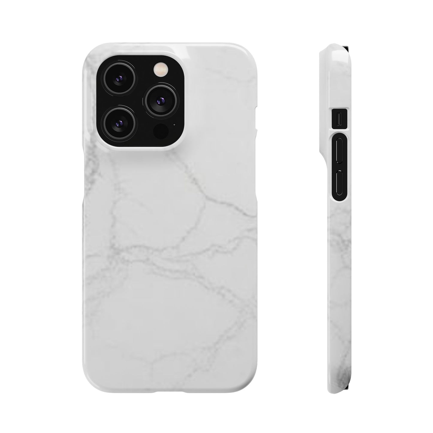 Marble Finish iPhone Snap Case