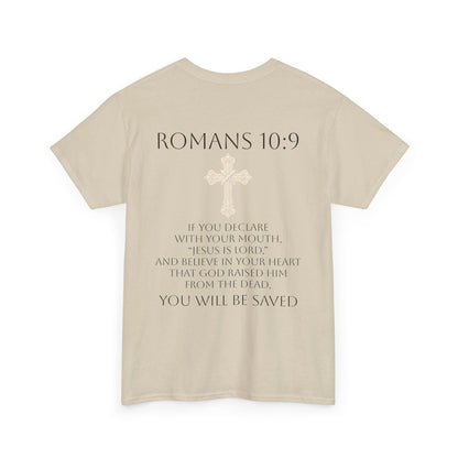 Jesus Is Lord – Men’s  Christian Tee (Dark Lettering)