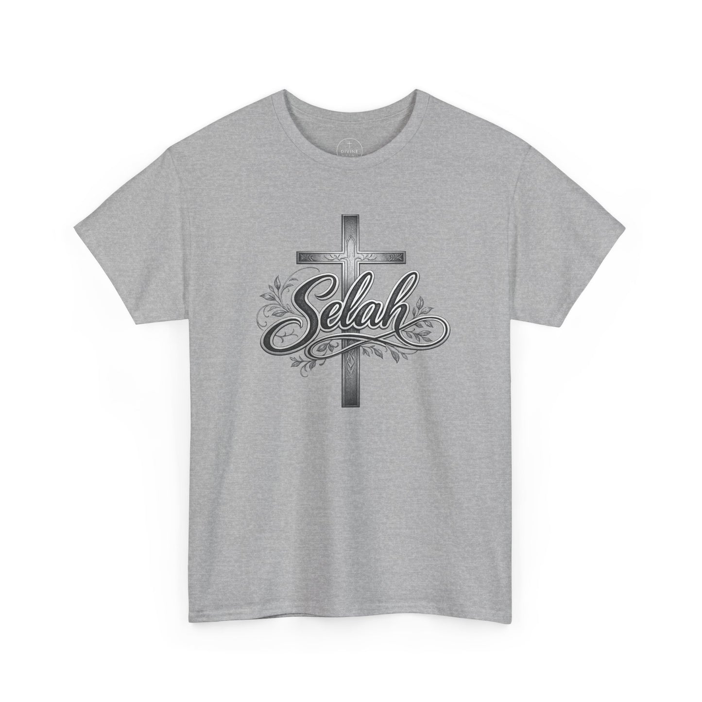 Selah Cross Tee — Men's Christian T‑Shirt