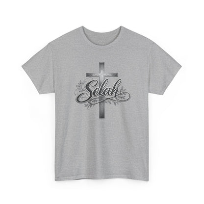 Selah Cross Tee — Men's Christian T‑Shirt