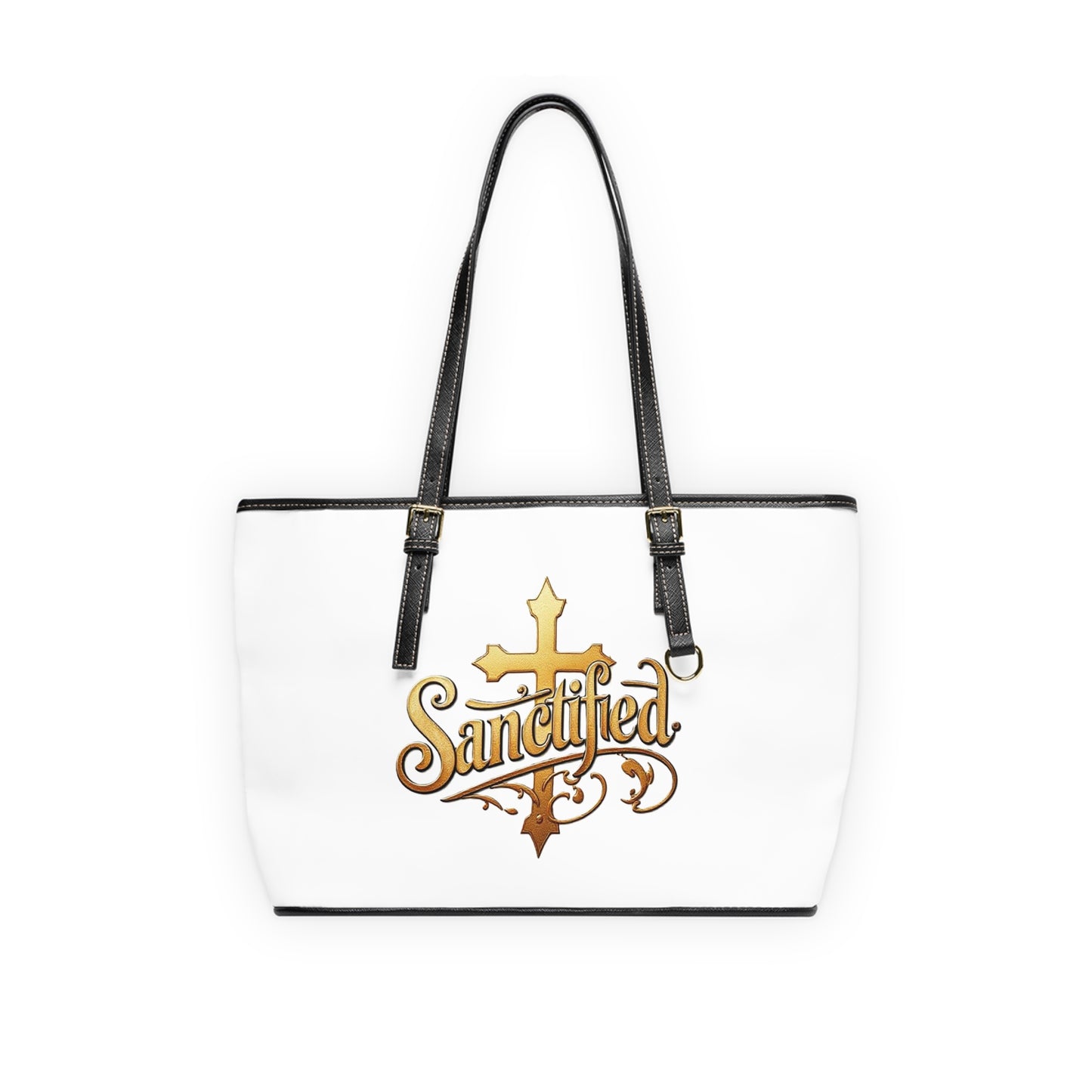 Sanctified Shoulder Bag – Bold Elegance with a Spiritual Touch
