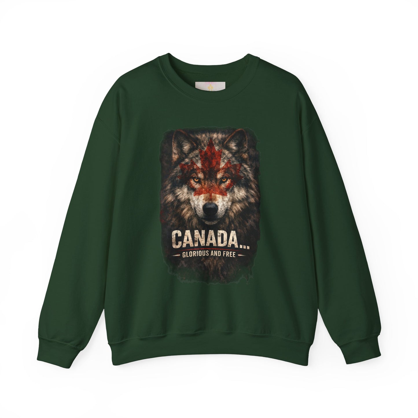 Canada War Paint: Glorious and Free - Women's Sweatshirt