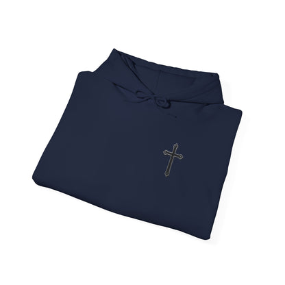 Black Cross Women’s Hoodie – Christian Apparel