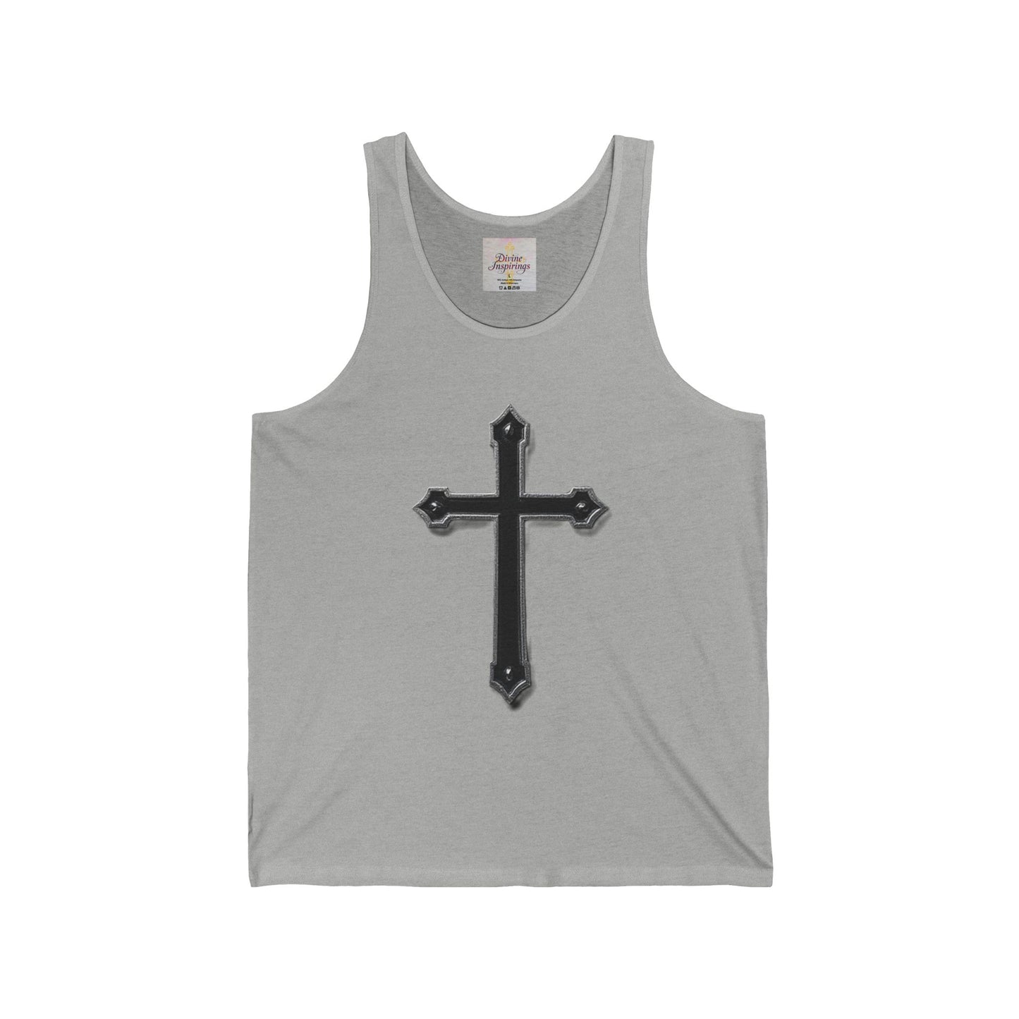 Warrior’s Black Cross Women’s Christian Tank Top