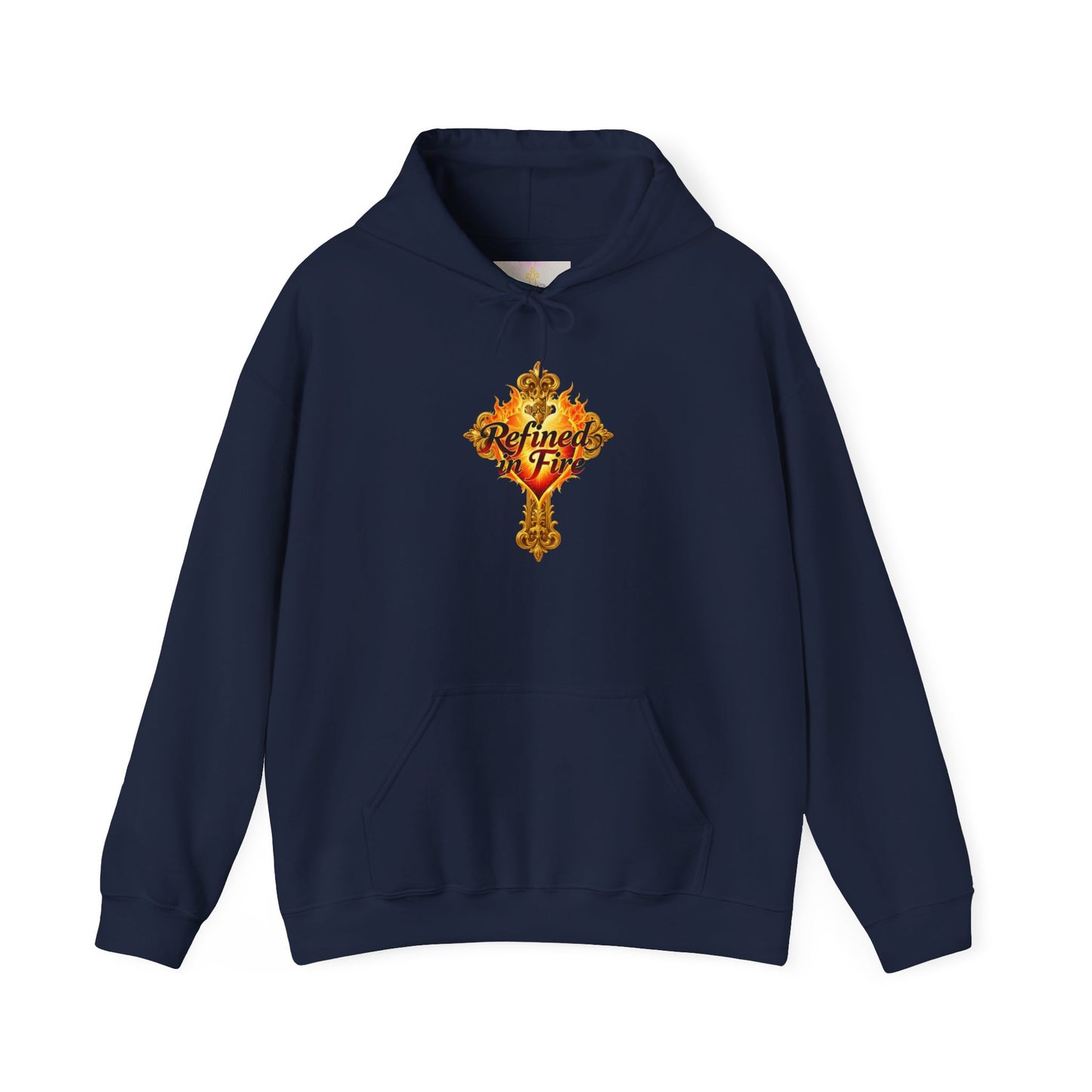 Refined by Fire - Women's Ornate Christian Hoodie