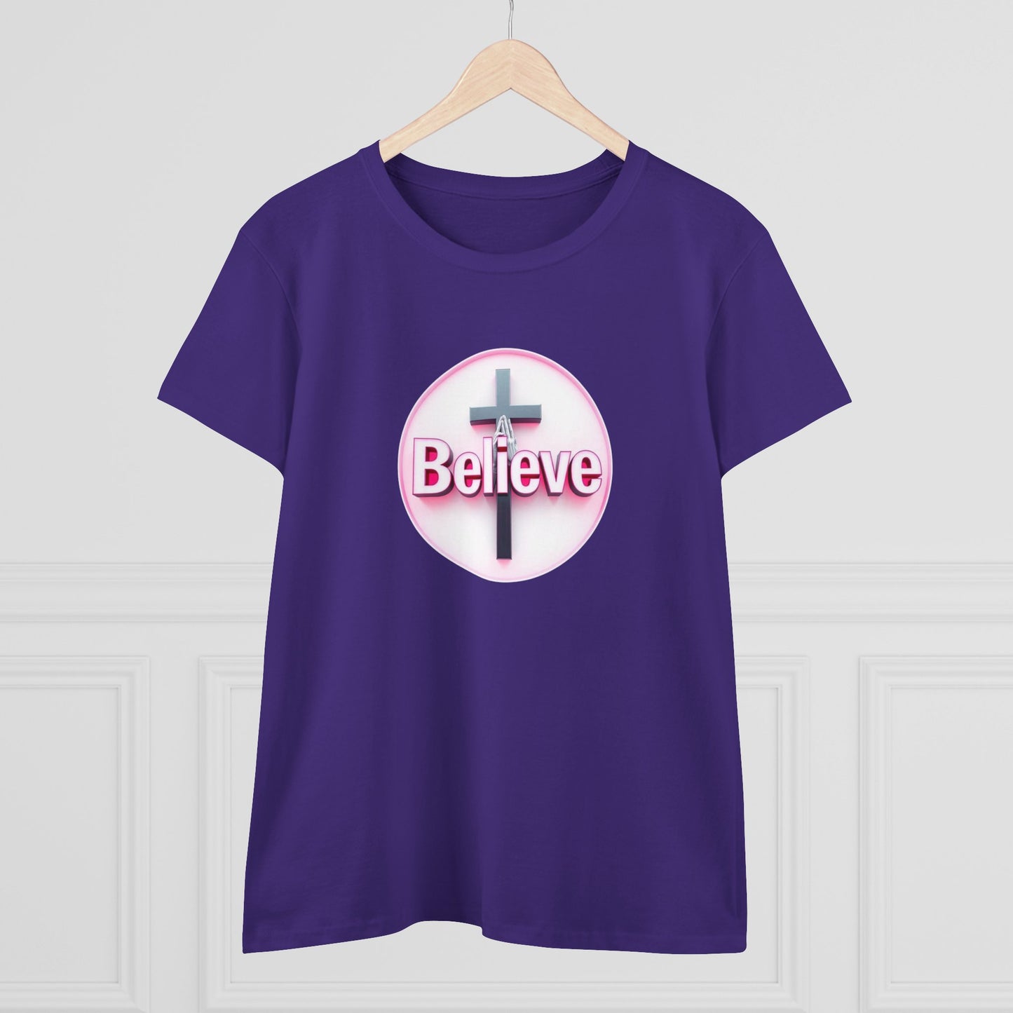 Believe | Women’s Christian T-Shirt with John 11:40