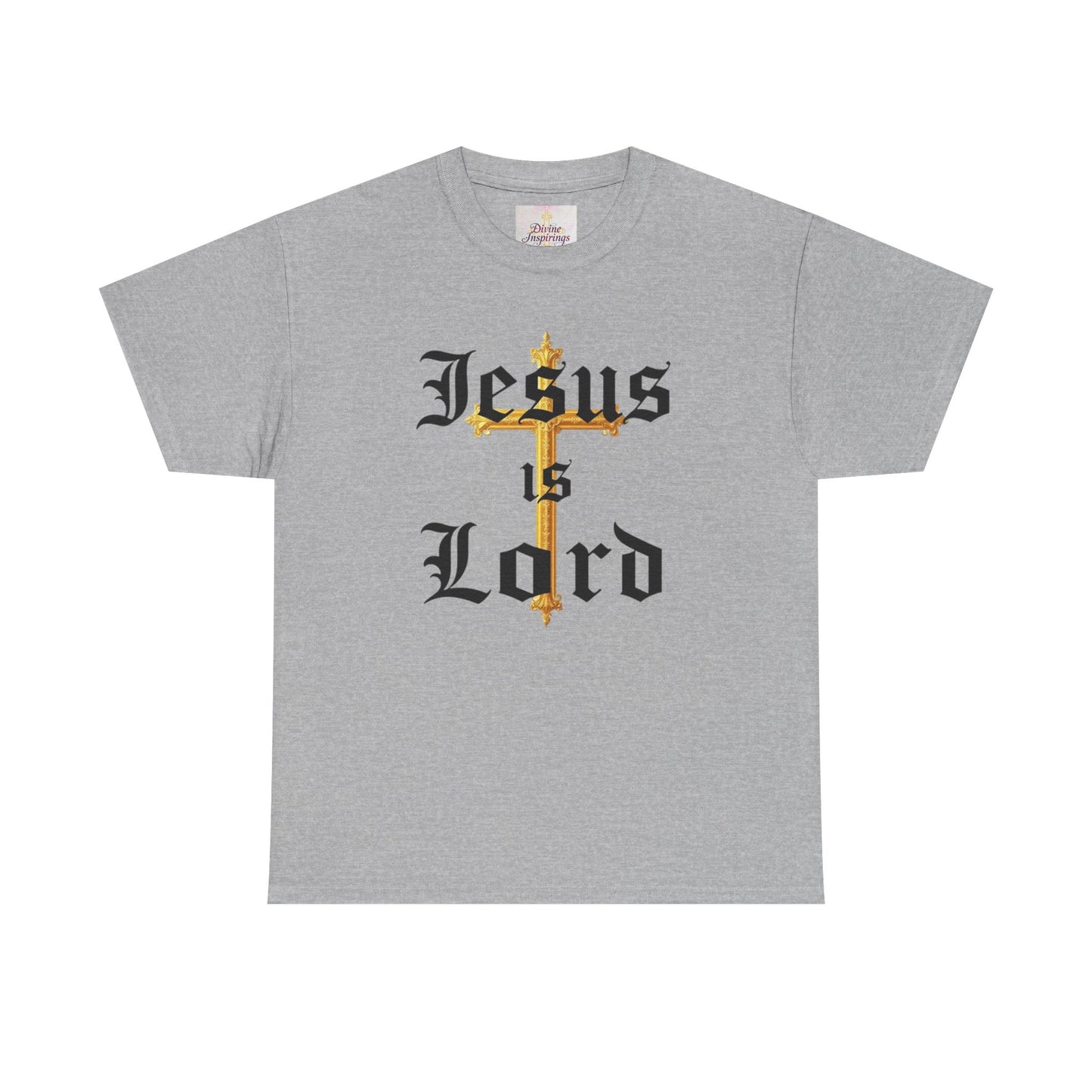 Jesus is Lord with Cross - Women's Christian T-Shirt