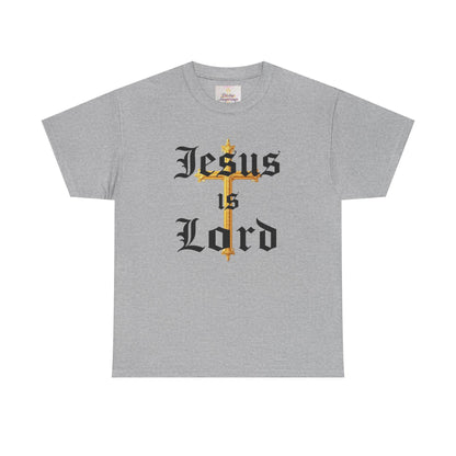 Jesus is Lord with Cross - Women's Christian T-Shirt