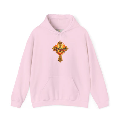 Refined by Fire - Women's Ornate Christian Hoodie
