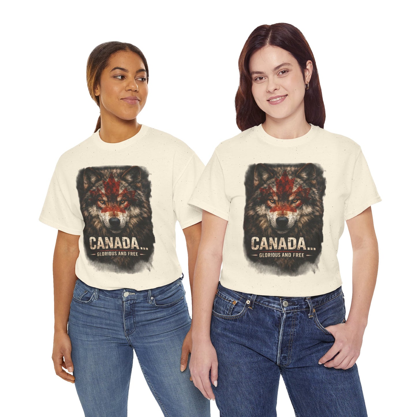 War Paint – Canada: Glorious and Free Women's T-Shirt