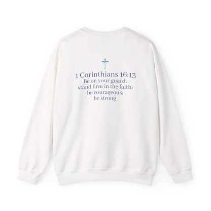 FAITH & Strength – Men’s Scripture Sweatshirt