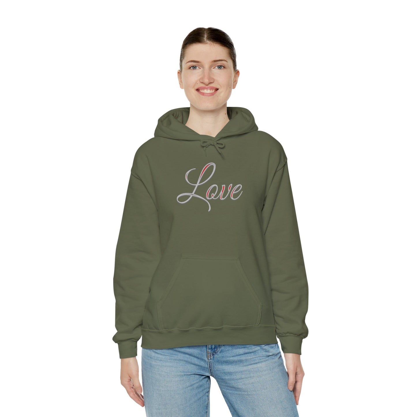 Put On Love Women’s Hoodie – Faith in Every Layer
