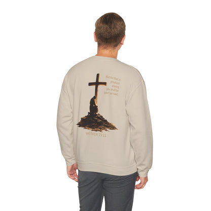 Humble Servant - Christian Men's Sweatshirt
