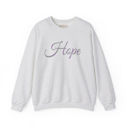 Women’s “Hope” Sweatshirt – Inspirational Scripture Hoodie | Romans 15:13