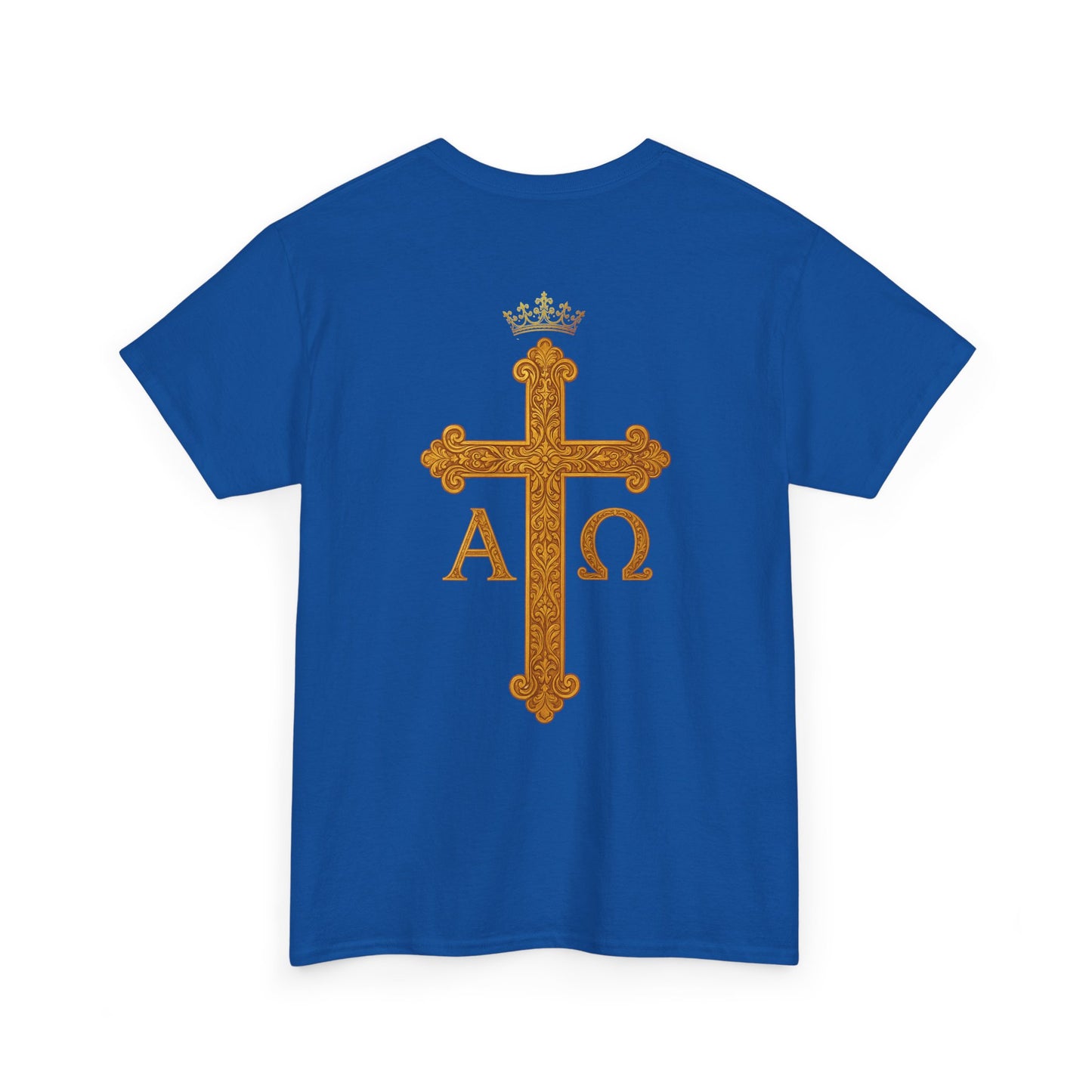 Christ Is King – Lion & Cross Men’s Christian Tee